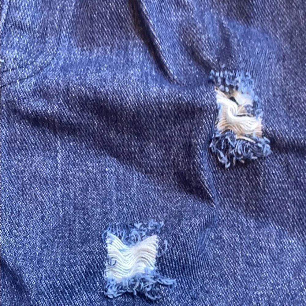Floral Baby Top with Denim Shorts 3/4 y/o